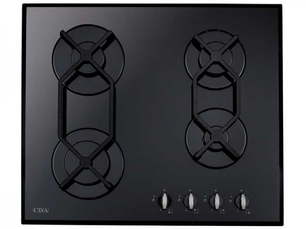 CDA HVG620BL 4 Burner Gas Hob