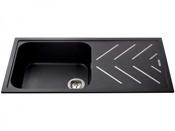 CDA KG81BL Composite Single Bowl Sink