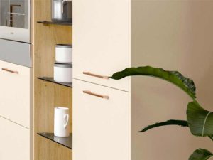 Slim Square D Handle, 220mm